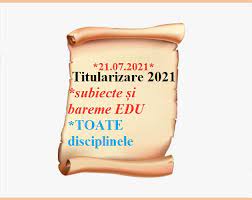 Modelele de subiecte pentru concursul de titularizare 2021 au fost publicate de centrul național de politici și evaluare în educație. Teibwt7 Qbyrym