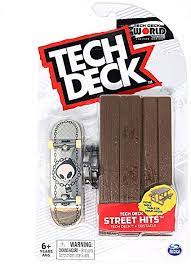 Learn new tricks as you master your fingerboard. Amazon Com Tech Deck Street Hits World Edition Limited Series Blind Skateboards Reaper Chain Silver Fingerboard And Picnic Table Obstacle Toys Games