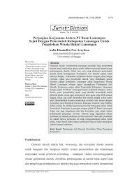 15 contoh surat pemberitahuan yang baik dan benar surat pemberitahuan adalah sebuah surat yang biasanya bersifat resmi dan dikeluarkan oleh pihak pihak resmi seperti sekolah instansi pemerintahan dan juga perusahaan. Pdf Perjanjian Kerjasama Antara Pt Bumi Lamongan Sejati Dengan Pemerintah Kabupaten Lamongan Untuk Pengelolaan Wisata Bahari Lamongan
