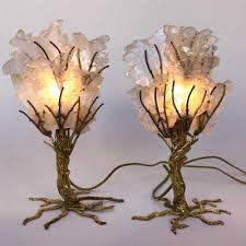 Paire De Lampes Richard Faure Maison Honore France 1970 Paul Bert Serpette En 2020 Luminaire Luminaire Suspendu Lamp