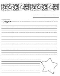 Work On Writing Letter Writing Template Primary Writing Letter Writing Paper