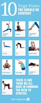 Easy Yoga Workout This Simple Yoga Workout Gives You 10 Yoga Poses You Should Do Every Day You Can Do These Almo Easy Yoga Workouts How To Do Yoga Easy Yoga
