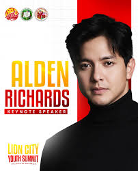 𝗞𝘂𝘆𝗮 𝗔𝗹𝗱𝗲𝗻 𝗶𝗻 𝘁𝗵𝗲 𝗵𝗼𝘂𝘀𝗲! Makakasama natin sa 𝗟𝗶𝗼𝗻  𝗖𝗶𝘁𝘆 𝗬𝗼𝘂𝘁𝗵 𝗦𝘂𝗺𝗺𝗶𝘁 ang nag-iisang Asia's Multimedia  Superstar, 𝗔𝗹𝗱𝗲𝗻 𝗥𝗶𝗰𝗵𝗮𝗿𝗱𝘀! Atin pang kilalanin ang isa sa  ipinagmamalaki ng lungsod ng Santa Rosa at