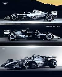 F1 - Cadillac F1 reveal their split black & white livery for the 2026  season 🔥🔥..All-American team going all in 🇺🇸❤️ Mission? Create history  😍🏆 | Facebook