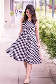 Black And White Gingham Dress Black And White Gingham Dress Just A Tina Bit Fashion Gingham Dress Summer Dresses For Women