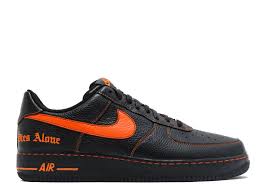 Vlone X Nikelab Air Force 1 Vlone Nike Aa5360 001 Black Orange In 2020 Vlone Air Force Vlone Air Force 1 Vlone Nike