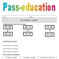 Je vais me servir de billets et de pièces en cartons découpés dans les spécimens de fichiers de maths ( merci les spécimens!) et de ceux ci en toute petite quantité (parce que l'encre , ça coute cher). Durees Calcul Cm1 Exercices Corriges Mesures Mathematiques Cycle 3