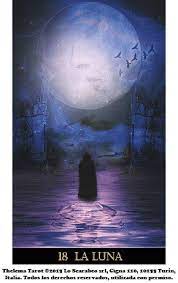 La Luna En El Tarot Y Su Significado Tarot Del Amor