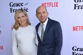 Her body build slim, eye color blue and hair color light brown. June Diane Raphael Amp Paul Scheer At The Season 2 Premiere Of Grace And Frankie