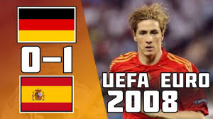 En 1984 españa quedó subcampeona al perder en la final contra el país anfitrión, francia. Germany 0 1 Spain Euro 2008 Final Youtube
