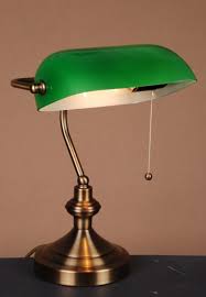 Many simply throw the lamp away and get a new one, however, this is not necessary. China Antique Bankers Table Lamp With Green Glass Shade China Bankers Desk Lamp Bankers Table Lamp