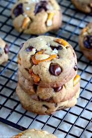 Salted Pretzel Chocolate Chip Cookies Del S Cooking Twist Recipe Chip Cookies Salted Pretzel Choc Chip Cookies