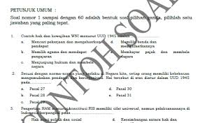 Contoh Soal Ujian Penyesuaian Ijazah 2019 Ops Sekolah Kita
