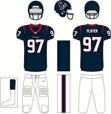 The helmet looks like it was designed the texans look is muted and more dull on purpose, and it works for them. Houston Texans Home Uniform National Football League Nfl Chris Creamer S Sports Logos Page Sportslogos Net