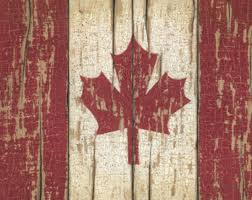 Canada Flag Wood Sign Canada Day Party Canada Day Canadian Flag