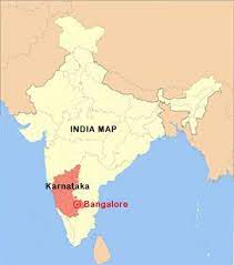 Bengaluru In India Map The Location Of Bangalore For Those Not Familiar With India! | India Map,  India, Map