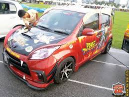 Got extra rm 3000 to spent , planning to modify my myvi lol. Koleksi Gambar Modified Myvi Autoshow Full Body Kit Sticker