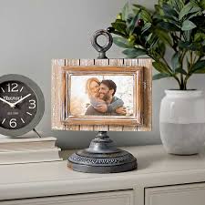 All 4x6 rustic picture frames allow to display vertically and horizontally. Rustic Pedestal Picture Frame 4x6 Kirklands