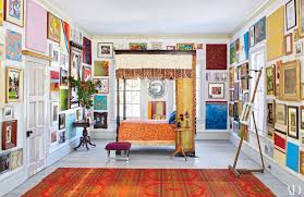 You can use them as your background canvas and then layer every other. 25 Colorful Room Decorating Ideas For Every Space In Your House Architectural Digest