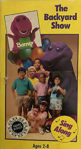 Barney and the backyard gang plot: Barney The Backyard Show Vhs 1992 Purple Dinosaur Sing Along Tested Rare Ship24h 45986980113 Ebay