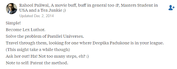 The best hollywood movies ever made. A Quora User Wanted To Ask Deepika Padukone Out And The Answers Are Hilarious