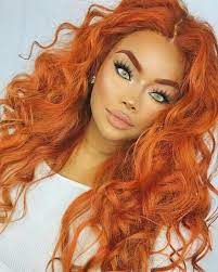 Women Curly Wavy Orange Hair Cosplay Party Long Wig Costume Wigs Heat Safe Hair 6455772317414 Ebay Ad Ad Hair Hair Styles Hair Color Orange Orange Hair