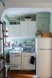 cooking in a tiny kitchen