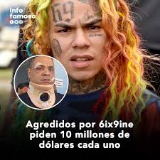 Nelson Alfonso Hilario García y Cristian Anthony Rojas Solís, ambos  querellantes del exponente urbano estadounidense Daniel Hernández (a)  Tekashi (@6ix9ine), por supuestamente haberles golpeado junto a otros  hombres, en un hecho ocurrido