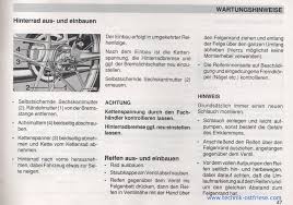 Hinterrad Ausbauen Und Einbauen Hercules Prima Felgen Anleitungen