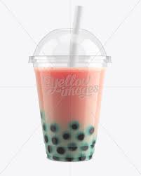 Berry Bubble Tea Cup Mockup Front View In Cup Bowl Mockups On Yellow Images Object Mockups In 2020 Bubble Tea Free Packaging Mockup Tea Cups