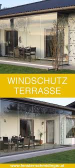 So Gelingt Der Windschutz Auf Deiner Terrasse Glasschiebetur Windschutz Terrasse Windschutz