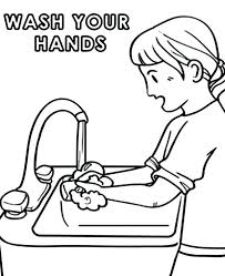 Free printable coloring page to teach kids about hygiene germs the handwashing coloring book is a fun way for your children of all ages to develop creativity, focus. Hand Washing Coloring Pages