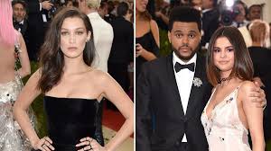 In october 2017, the weeknd unfollowed selena's mother and her friends on instagram. Met Gala 2017 Selena Gomez And The Weeknd On Red Carpet With Bella Hadid S Family Teen Vogue
