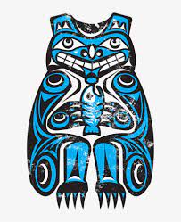 Most native american tribes revere the bear. Pacific Northwest Native American Art Native American Bear Design Transparent Png 600x925 Free Download On Nicepng