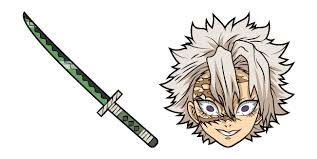 Demon slayer rpg 2 sanemi sword new gamepass !!! Demon Slayer Sanemi Shinazugawa Cursor Custom Cursor