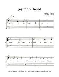 The words are by english hymn writer isaac watts, based on psalm 98 in the bible. Joy To The World Easy Printable Christmas Carol From Www Pianosongdownload Com Christmas Piano Music Sheet Music Christmas Piano Sheet Music