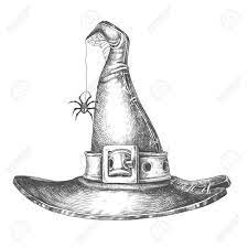 Witch Drawing Drawing Halloween Halloween Drawings