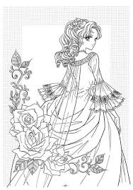 Princess dress coloring pages for adults. Anime Coloring Pages Dress Coloring And Drawing