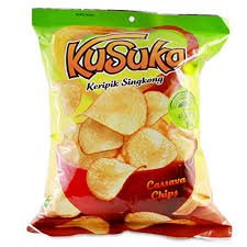 Maybe you would like to learn more about one of these? Amazon Com Kusuka Seaweed Cassava Chips Keripik Singkong Rumput Laut 8oz Pack Of 2 Grocery Gourmet Food