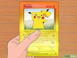 For the inside, fold a 5″ x 8″ piece of whisper white card stock in half and cut two slits. How To Make A Pokemon Card With Pictures Wikihow