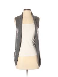 Details About Lord Taylor Women Gray Wool Cardigan Sm Petite