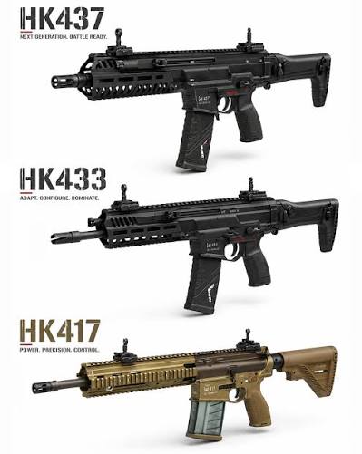 How Heckler & Koch Continues to Shape Modern Military Rifle Design with the  HK433, HK437, and HK417 #germany #europe