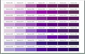 Shades Of Purple Purple Paint Colors Paint Color Chart