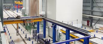 Exterior concrete steps are durable and last for many years. Precast Concrete Production Vollert Anlagenbau Gmbh
