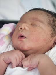 Fireworks as little Zachary greets world