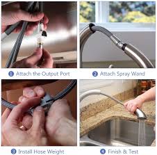 How to replace kitchen faucet pull out hose it is hard to imagine a modern kitchen nowadays without a kitchen faucet with pull out handle. Replacement Hose Kit For Moen Kitchen Faucets Pullout 159560 Skygenius Online