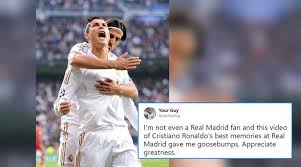 Ispot measures impressions and the performance of tv ads. Real Madrid S Tribute To Cristiano Ronaldo Leaves Twitterati Emotional Trending News The Indian Express