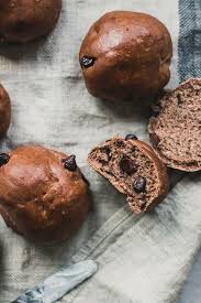 Chocolate Buns Pretty Simple Sweet Recipe Chocolate Bun Recipe Recipes Chocolate Bread