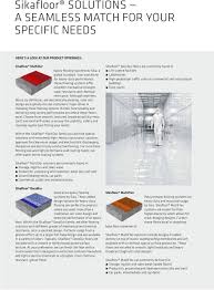 Flooring Sika Technology And Concepts For Flooring And