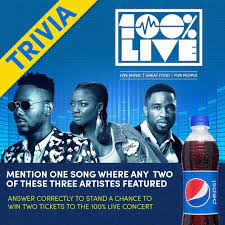 As of oct 16 21. Pepsi Nigeria Valentine Trivia Questions To Win Tickets